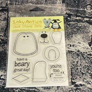 Inky Antics POLAR PAL MAKER - Clear Stamp Set  10940SC